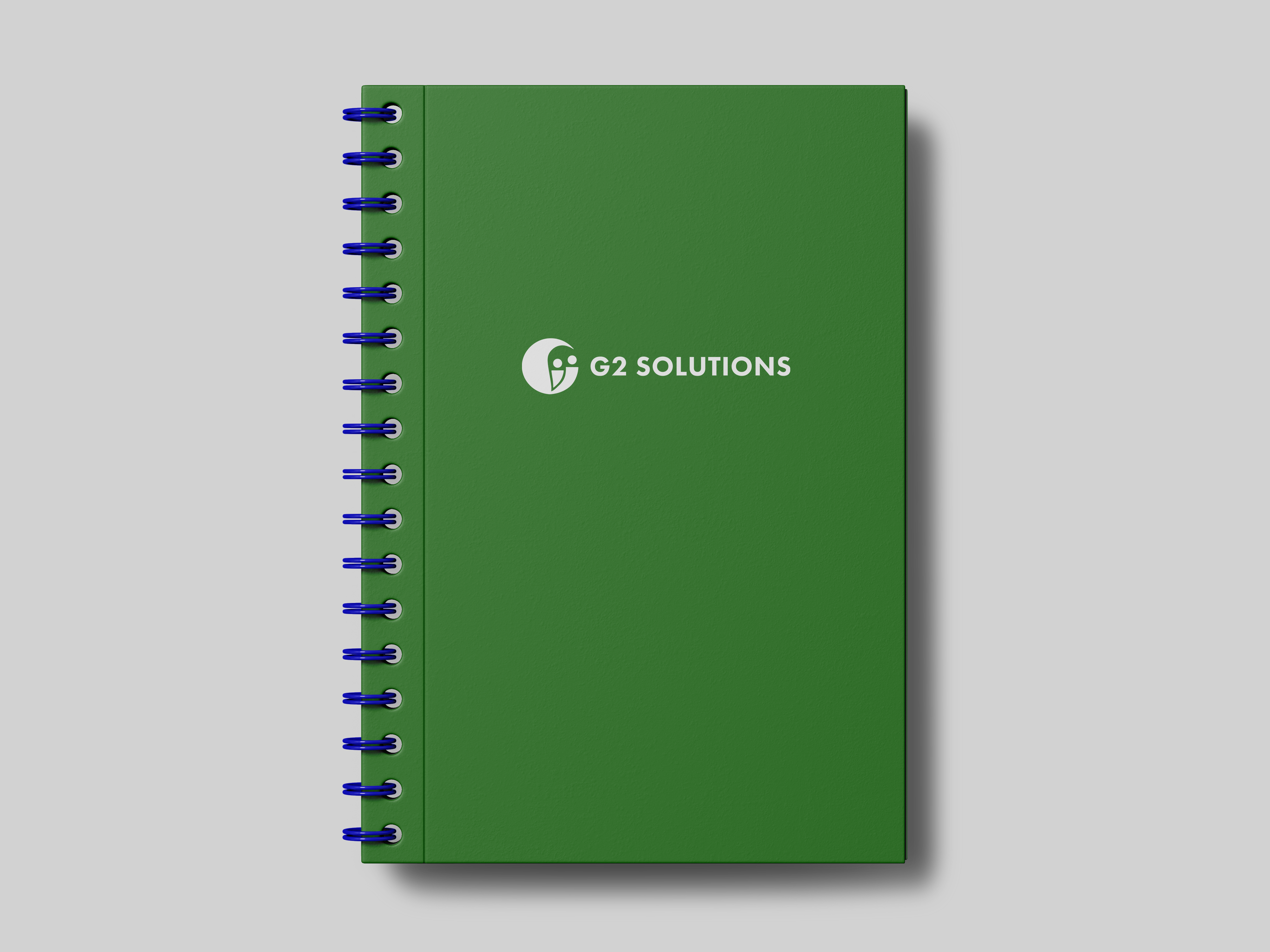 G2 Solutions branded notebook