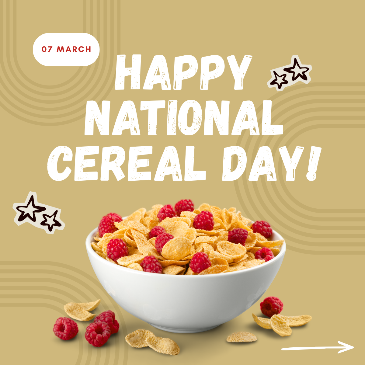 National Cereal Day cover graphic