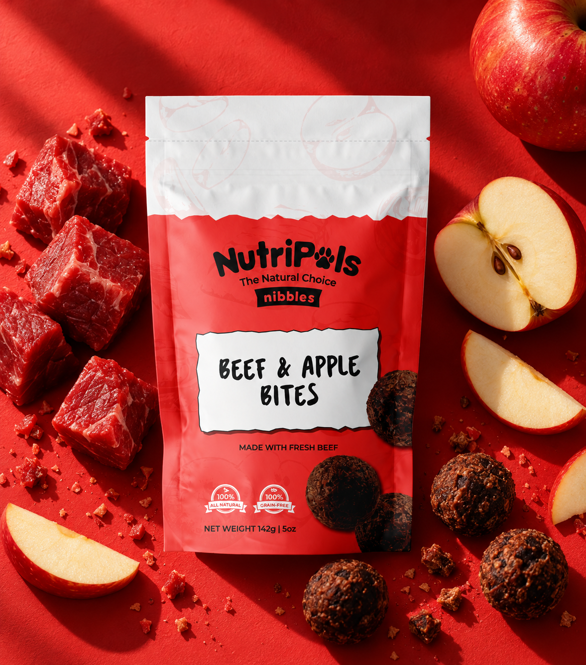 NutriPals Beef and Apple Bites